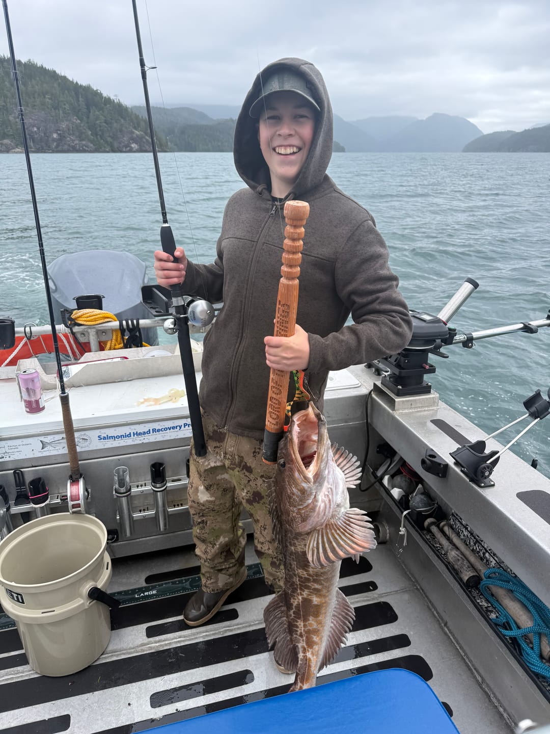 Customer photo review of 8" Double Fin