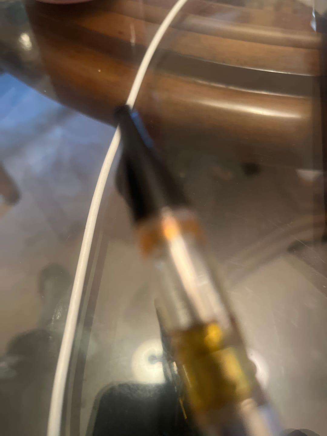 Customer photo review of 1 Gram Delta-8 THC Full Spectrum Vape Cartridge | Purple Haze - Indica