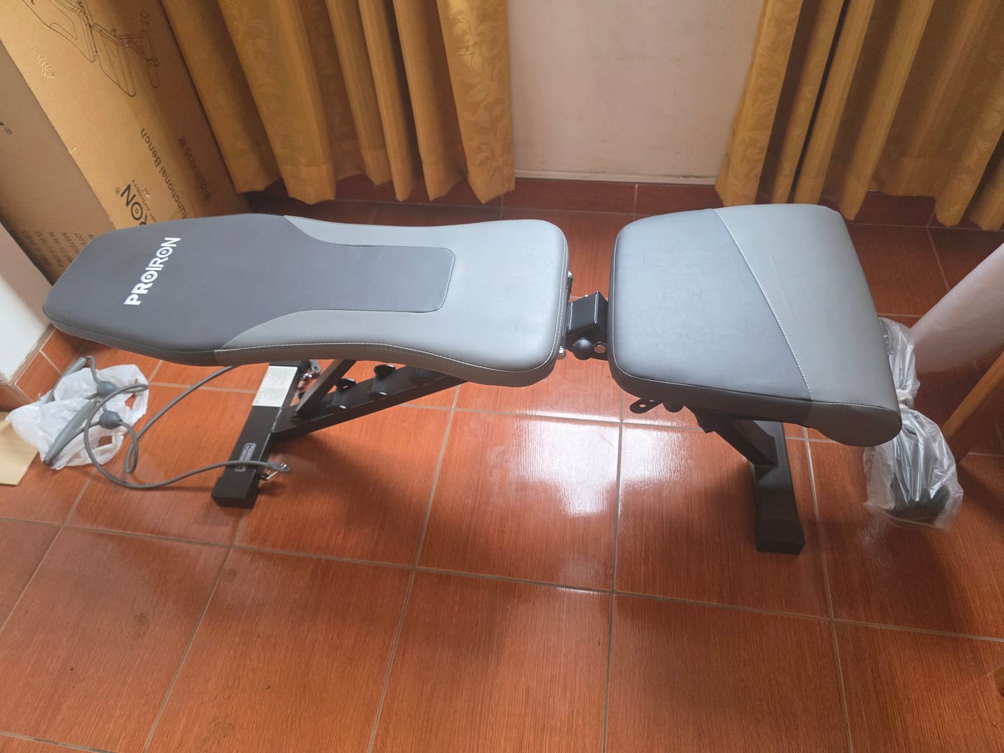 Customer photo review of Banca para Entrenamiento Multifuncional PRO-I