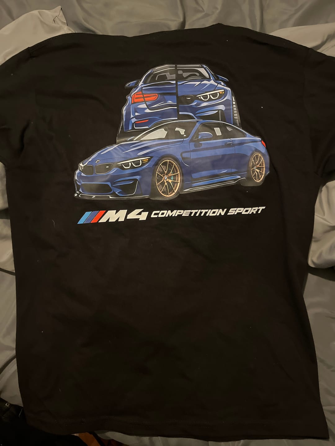 Customer photo review of SPLIT TEE