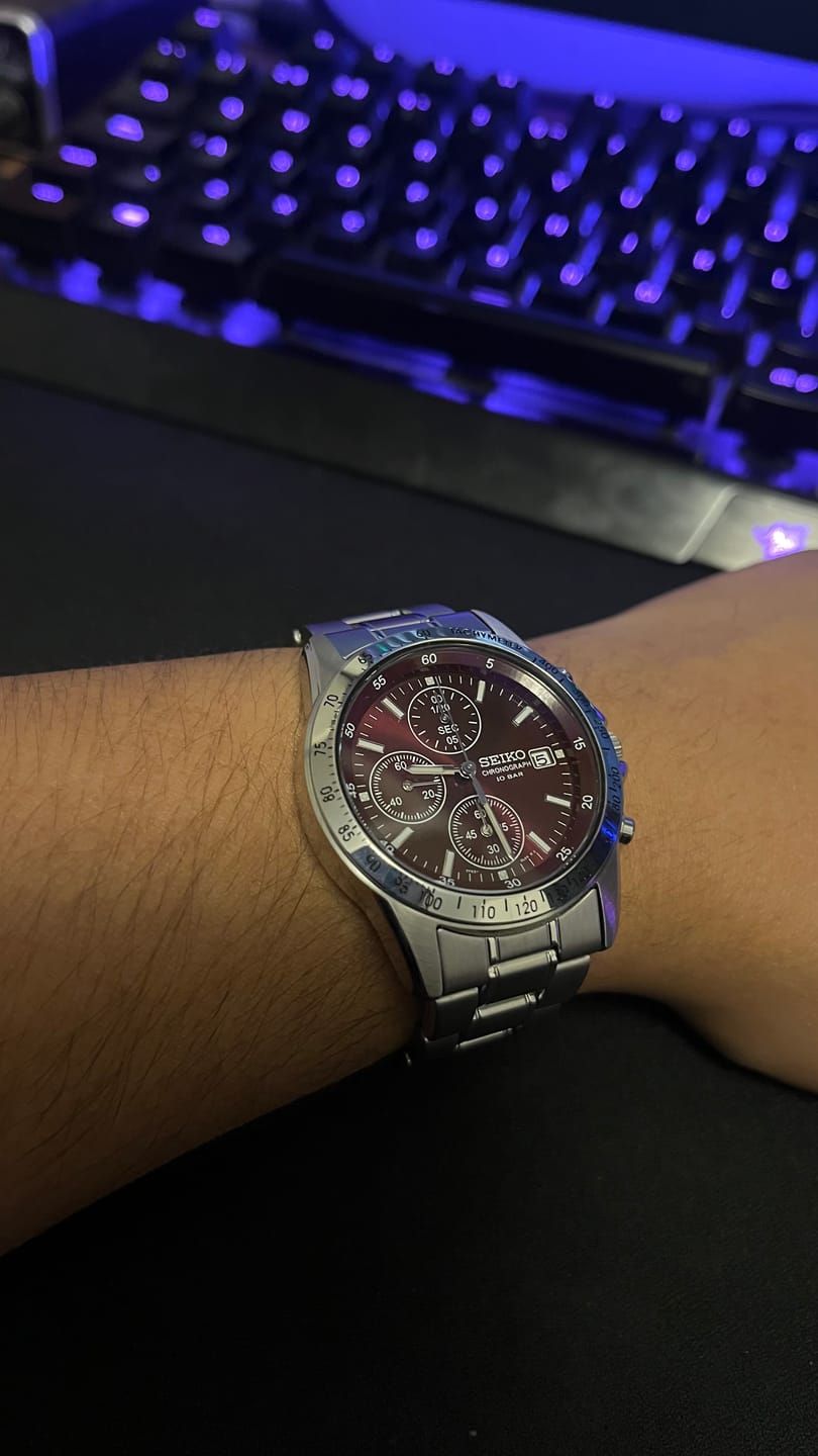 Customer photo review of Reloj Seiko SBTQ045 Chronograph Quartz 38,5mm JDM