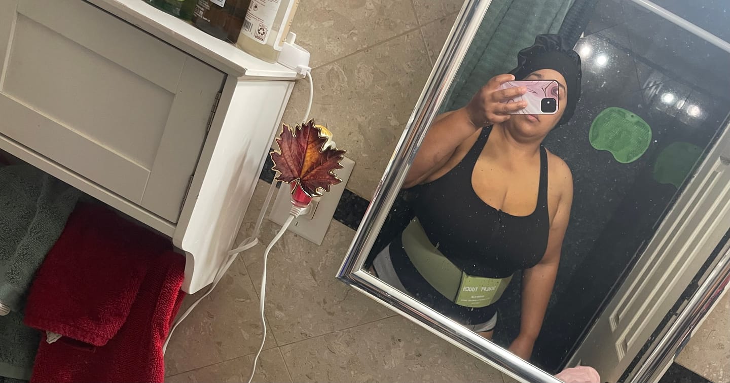 Customer photo review of Hourglass Girdle Duo Belt （Buy1Get2）