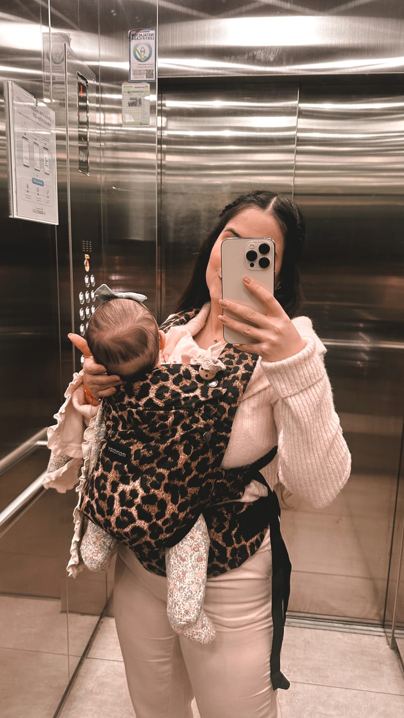 Customer photo review of Portabebé PureHug