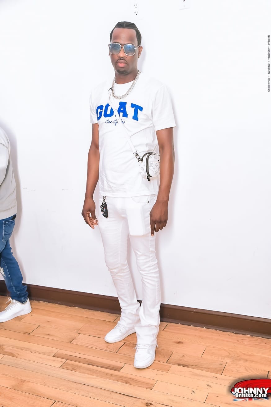 Customer photo review of Vortex Stacked Denim Jeans (White)