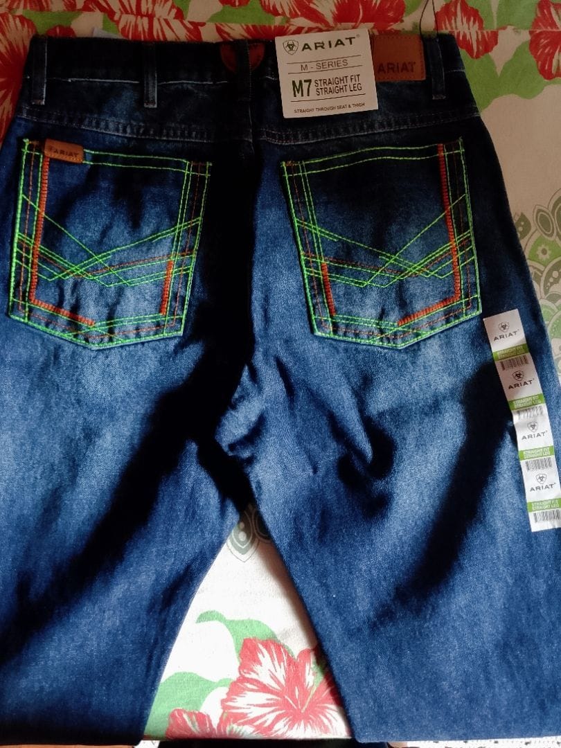Customer photo review of Calça Country Masculina Ariat M5