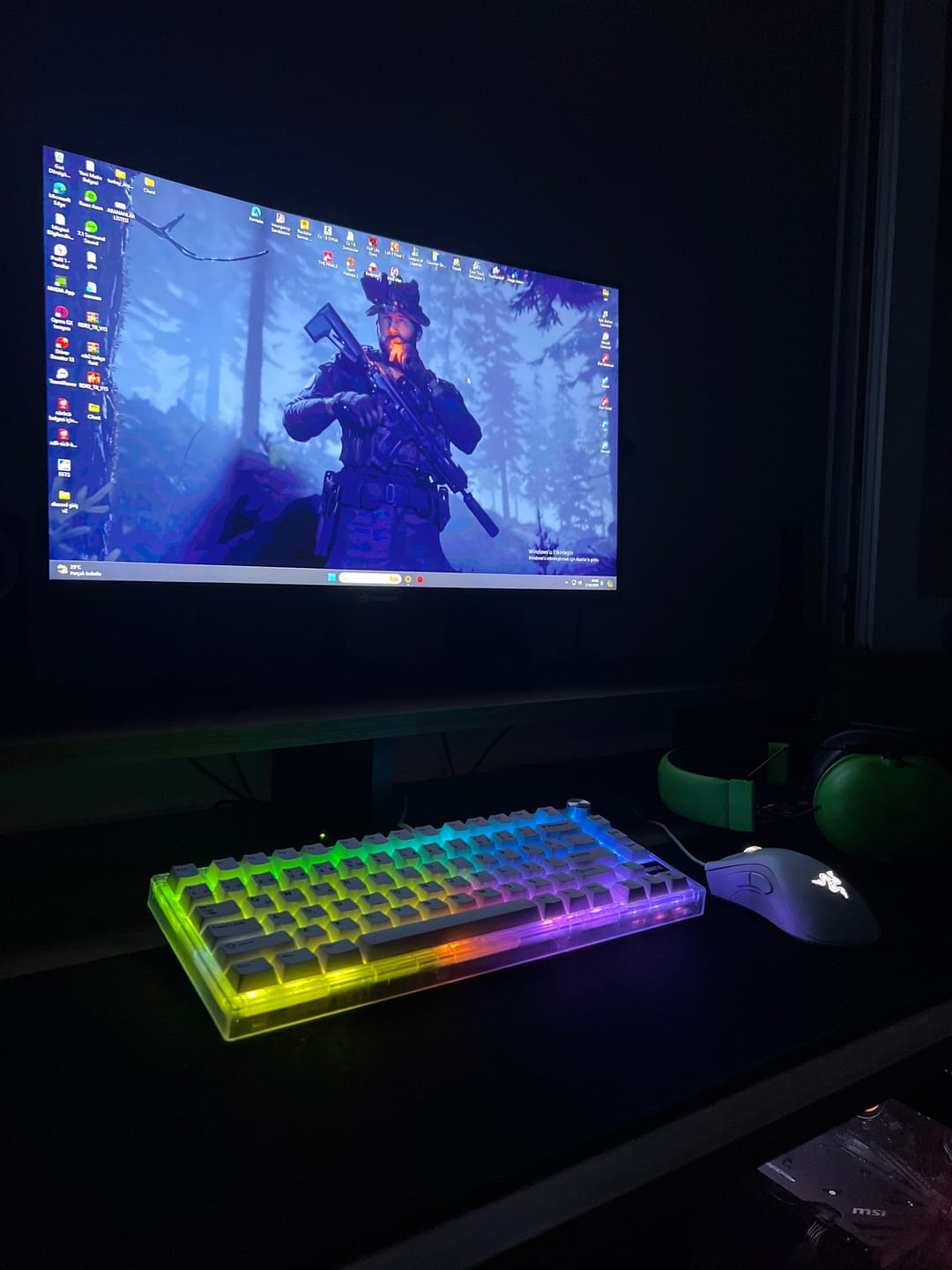 Customer photo review of Wraith W75 V2 Klavye (Manyetik Switch / HE)