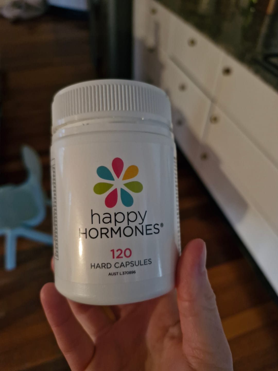Customer photo review of Hormone Balance Supplement - Happy Hormones® Capsules
