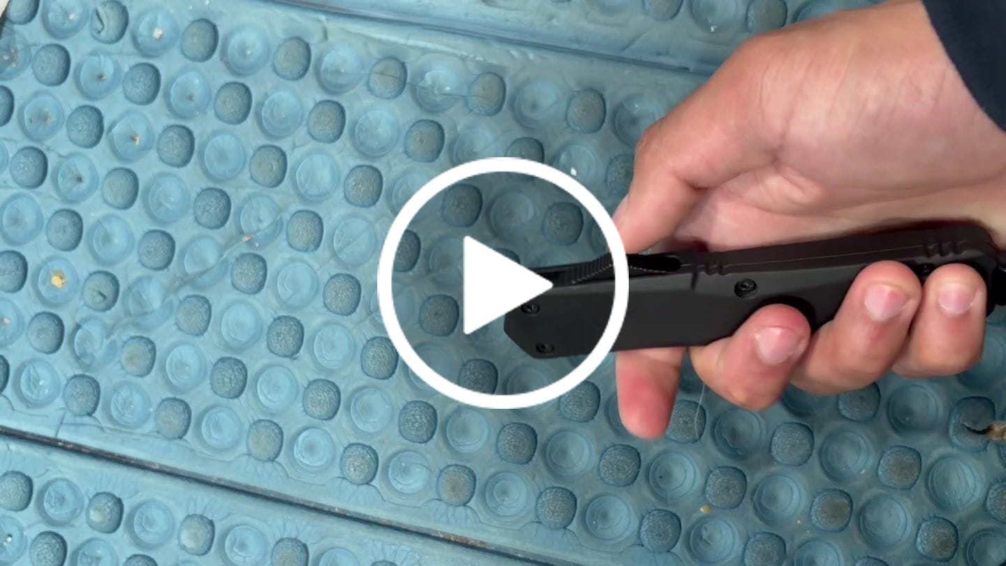 Customer video review of Black Ghost OTF Knife (Multiple Blade Styles Available)