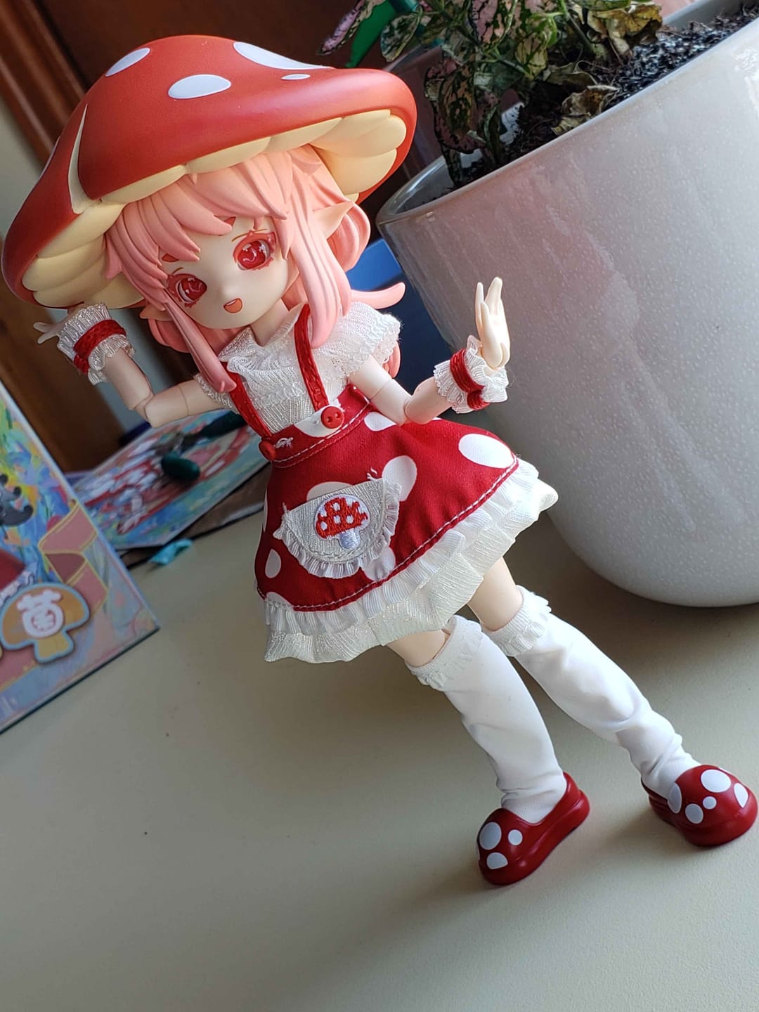 Customer photo review of Mushroom Mycelium Naming Series 1/12 Action Figure BJD Blind Box【Shipped in Apr./May. 2026】
