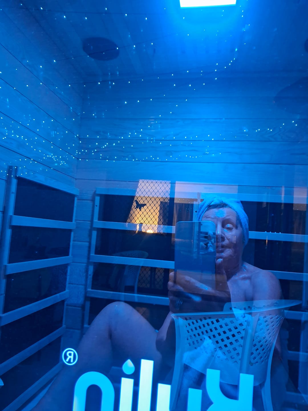 Customer photo review of Kylin Full Spectrum Low EMF Carbon Far Infrared Sauna 2 people - K8200 FS