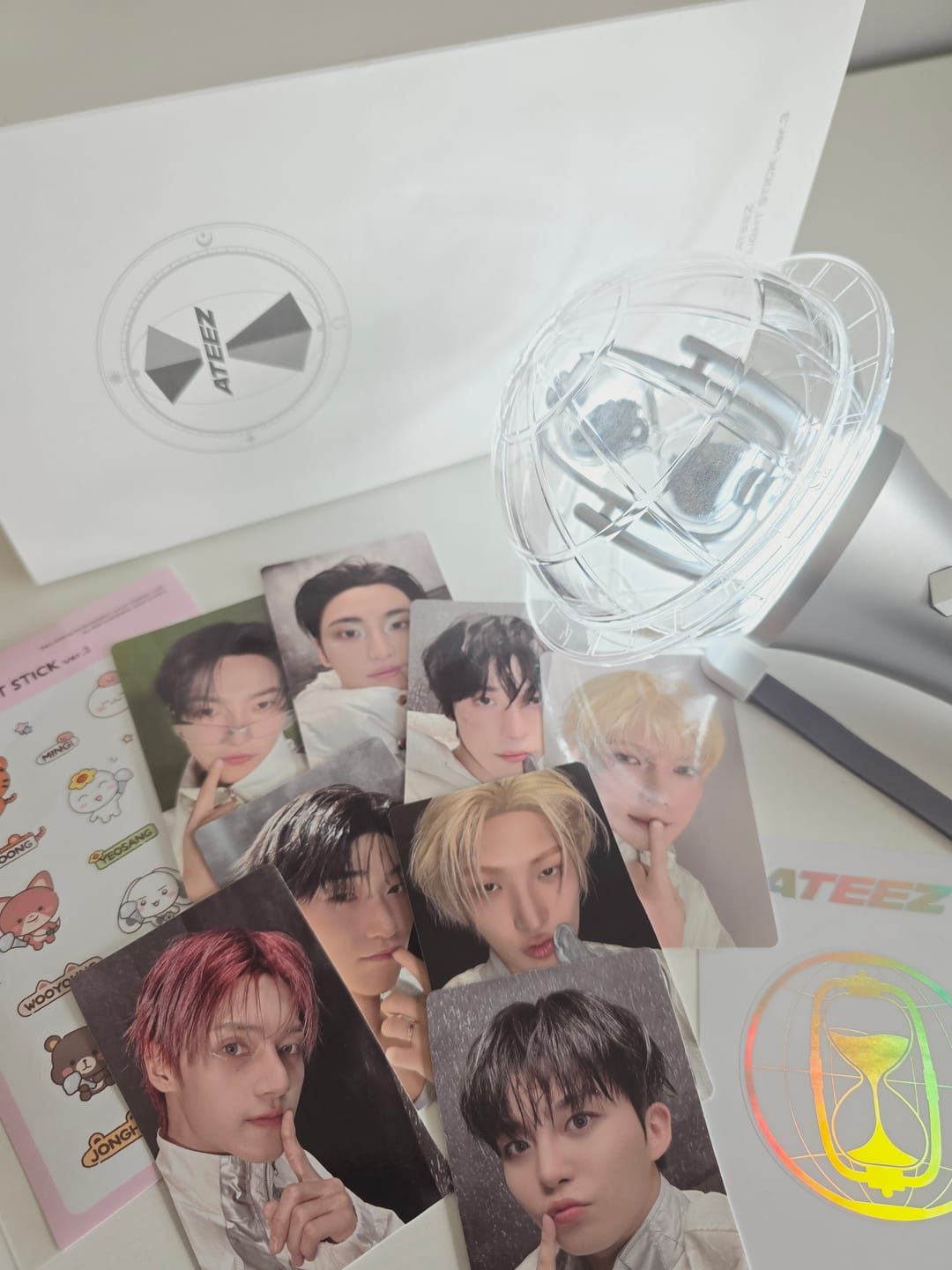 Customer photo review of ATEEZ - OFFICIAL LIGHT STICK VER.3