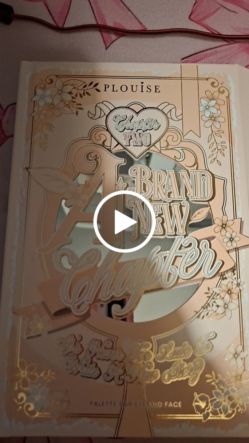 Customer video review of A Brand New Chapter Palette - Chapter Two