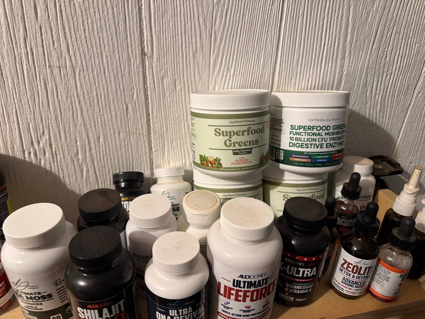 Customer photo review of Optimal Human - Superfood Greens (6.28 oz) (30 Servings)
