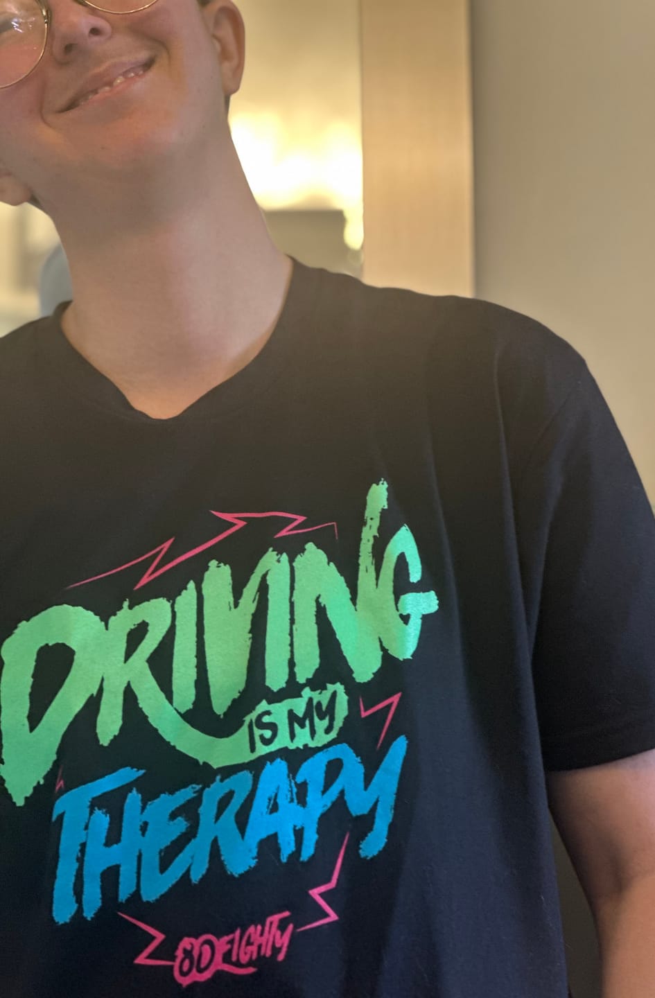 Customer photo review of 80Eighty® Therapy Shirt