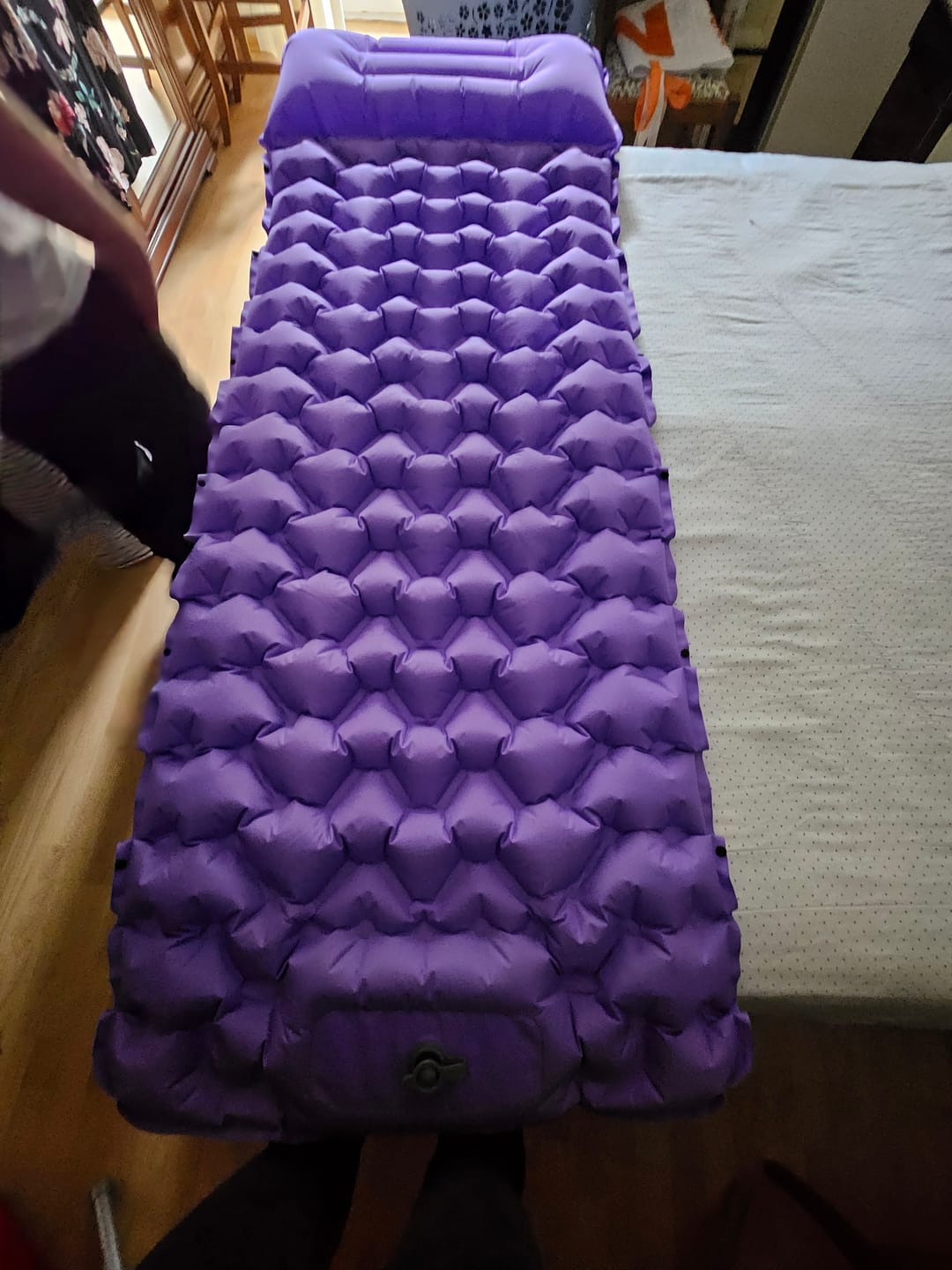 Customer photo review of Ultraleichte & kompakte Isomatte - perfekt für unterwegs