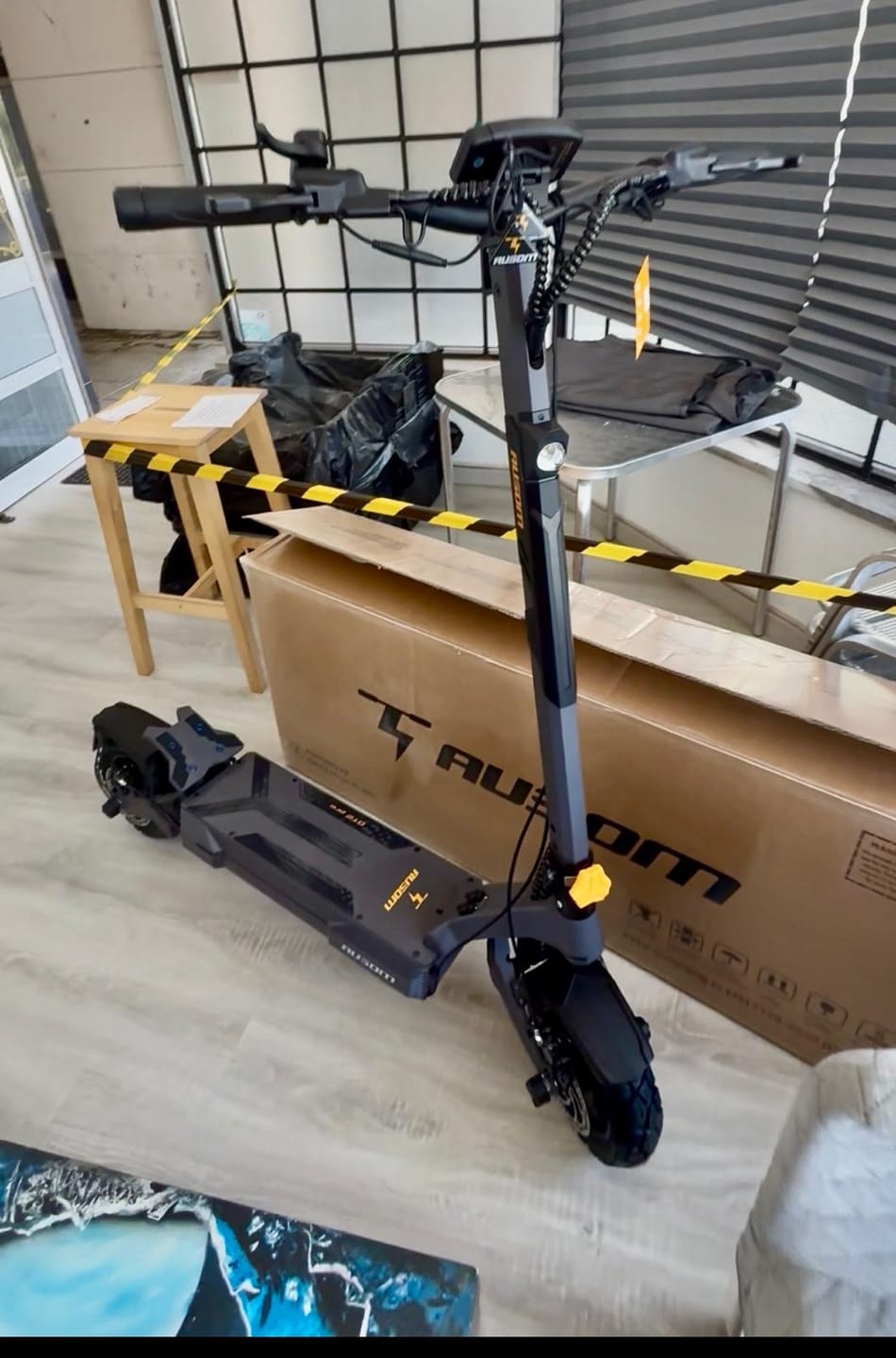 Customer photo review of Ausom DT2 Pro Dual Motor E-scooter