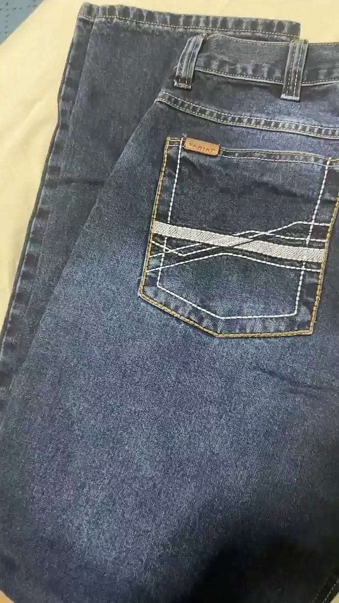 Customer photo review of Calça Country Masculina Ariat M5