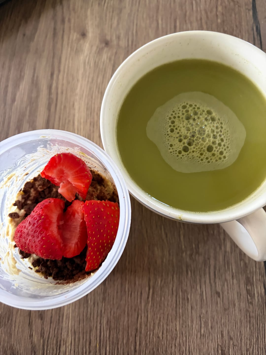 Customer photo review of DIRTEA Matcha