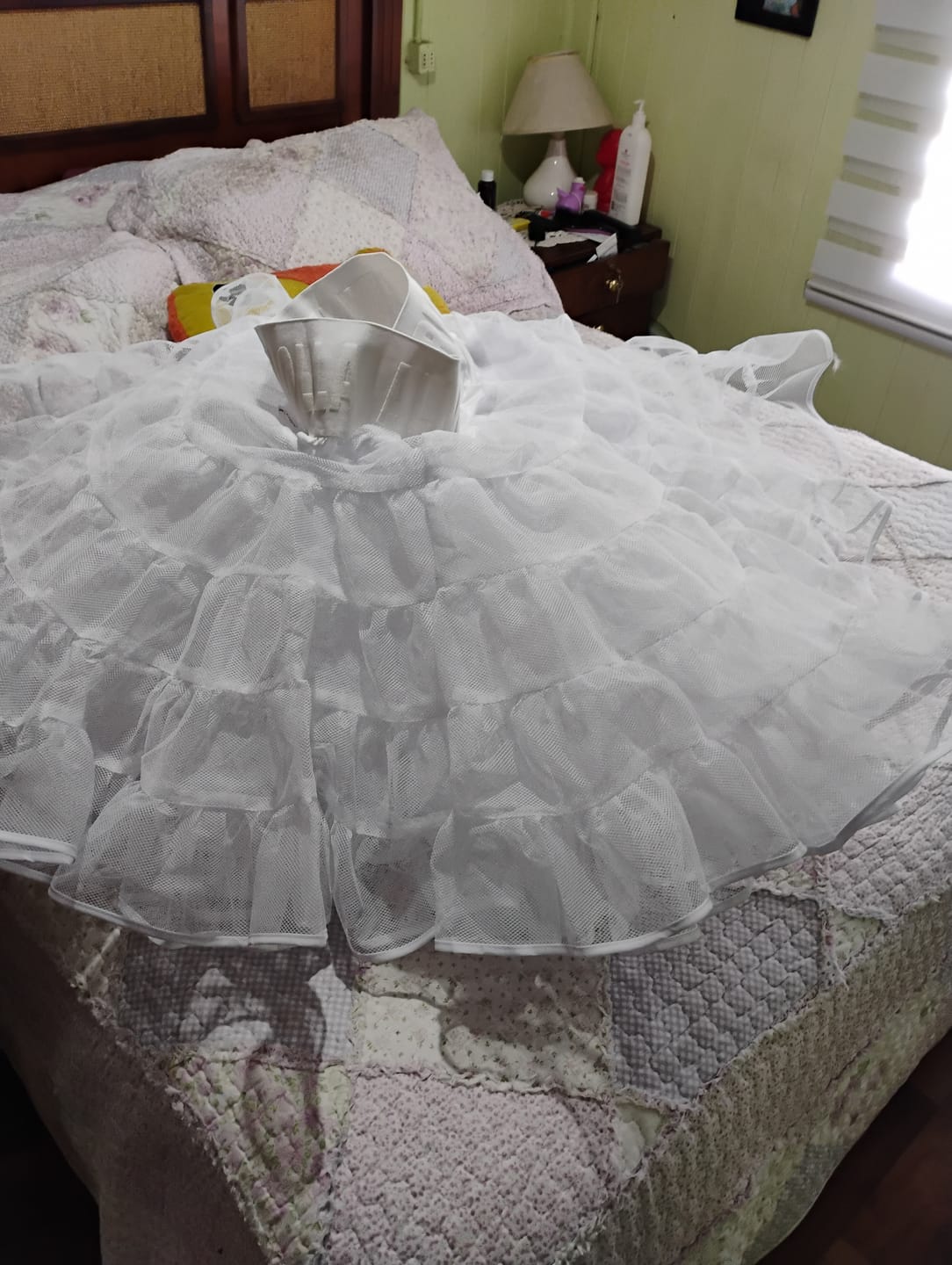 Customer photo review of Falso can can gala Mexicano 4 capas