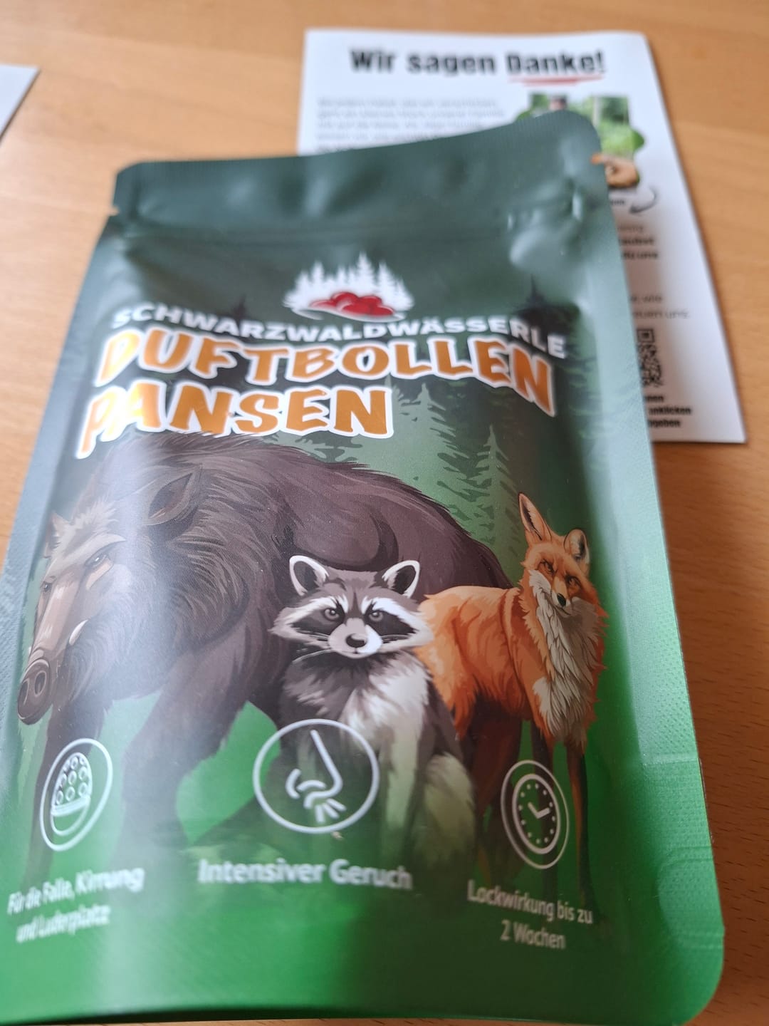 Customer photo review of Duft-Lockei für die Fallenjagd