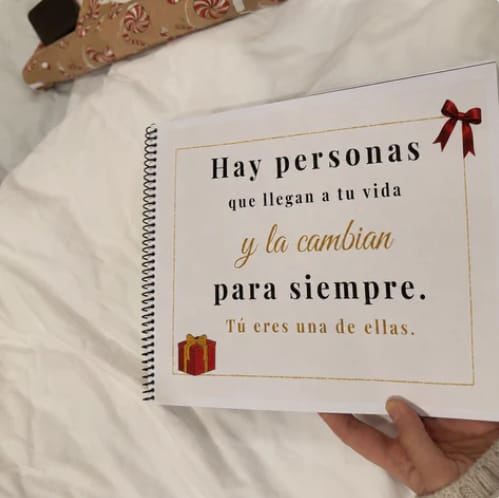 Customer photo review of Álbum de Cumpleaños Imprimible — Hijo/a