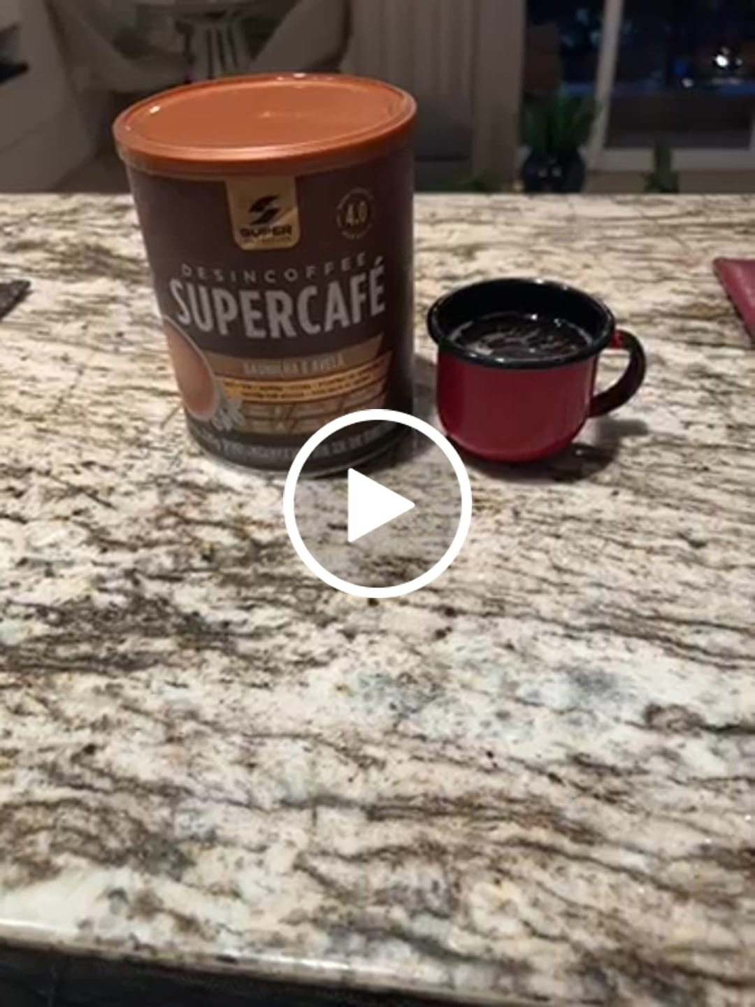 Customer video review of Supercafé Baunilha com Avelã