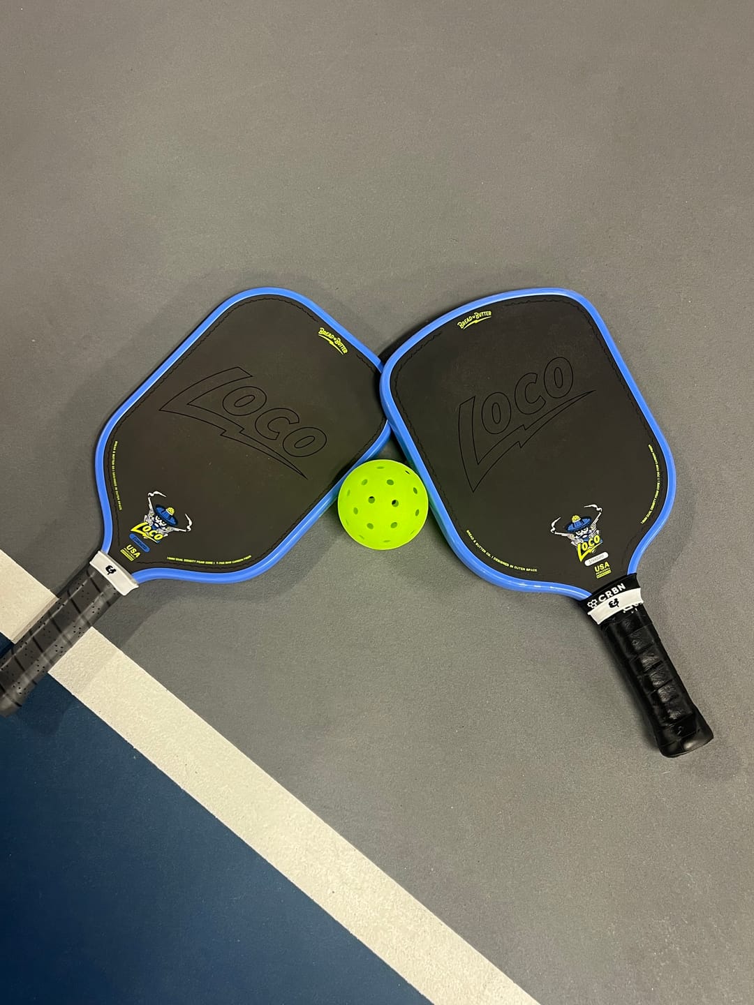 Customer photo review of The Loco 16mm Pickleball Paddle Standard