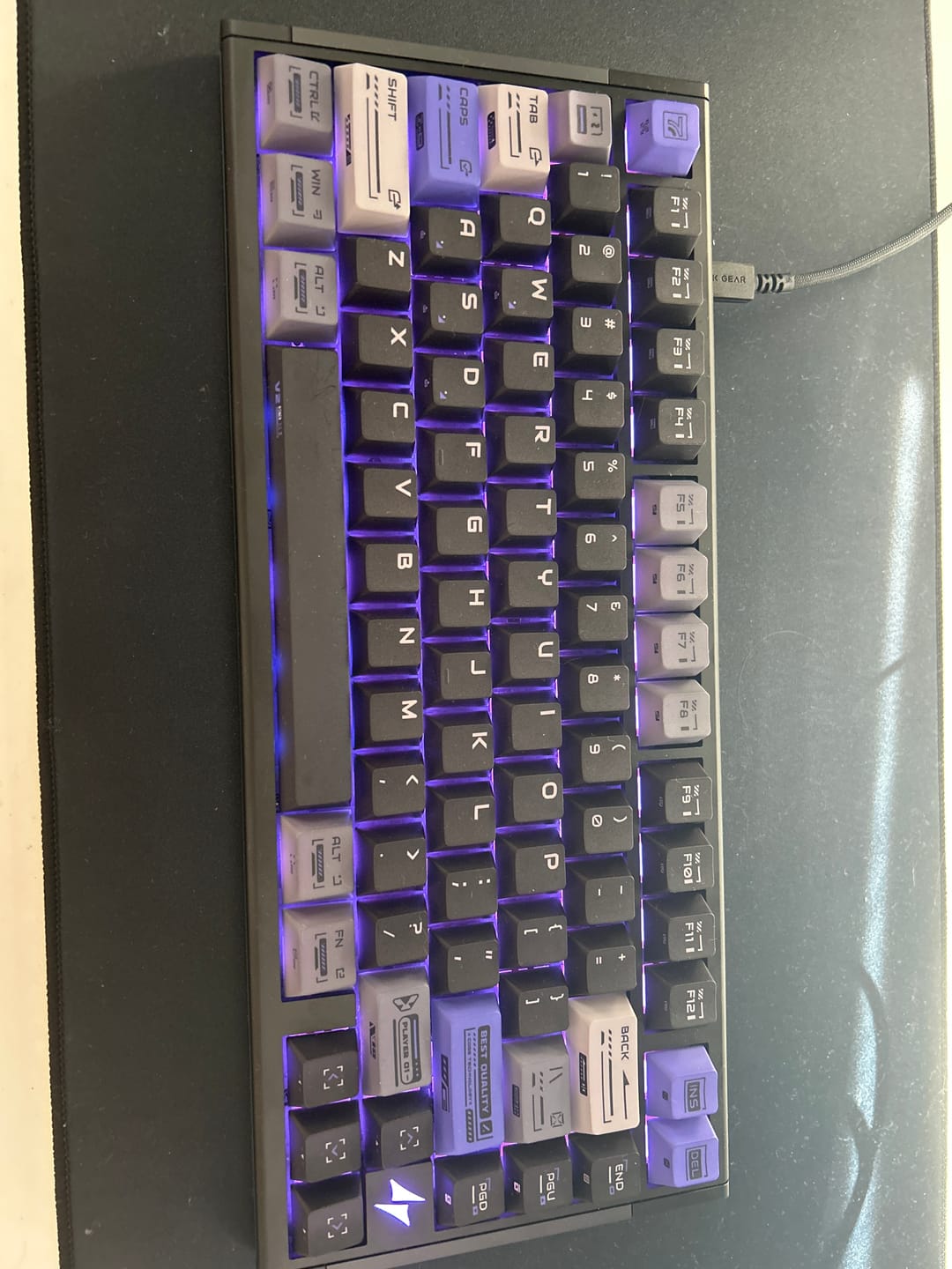 Customer photo review of ATK RS7 V2 Alüminyum Klavye (Manyetik Switch / HE)