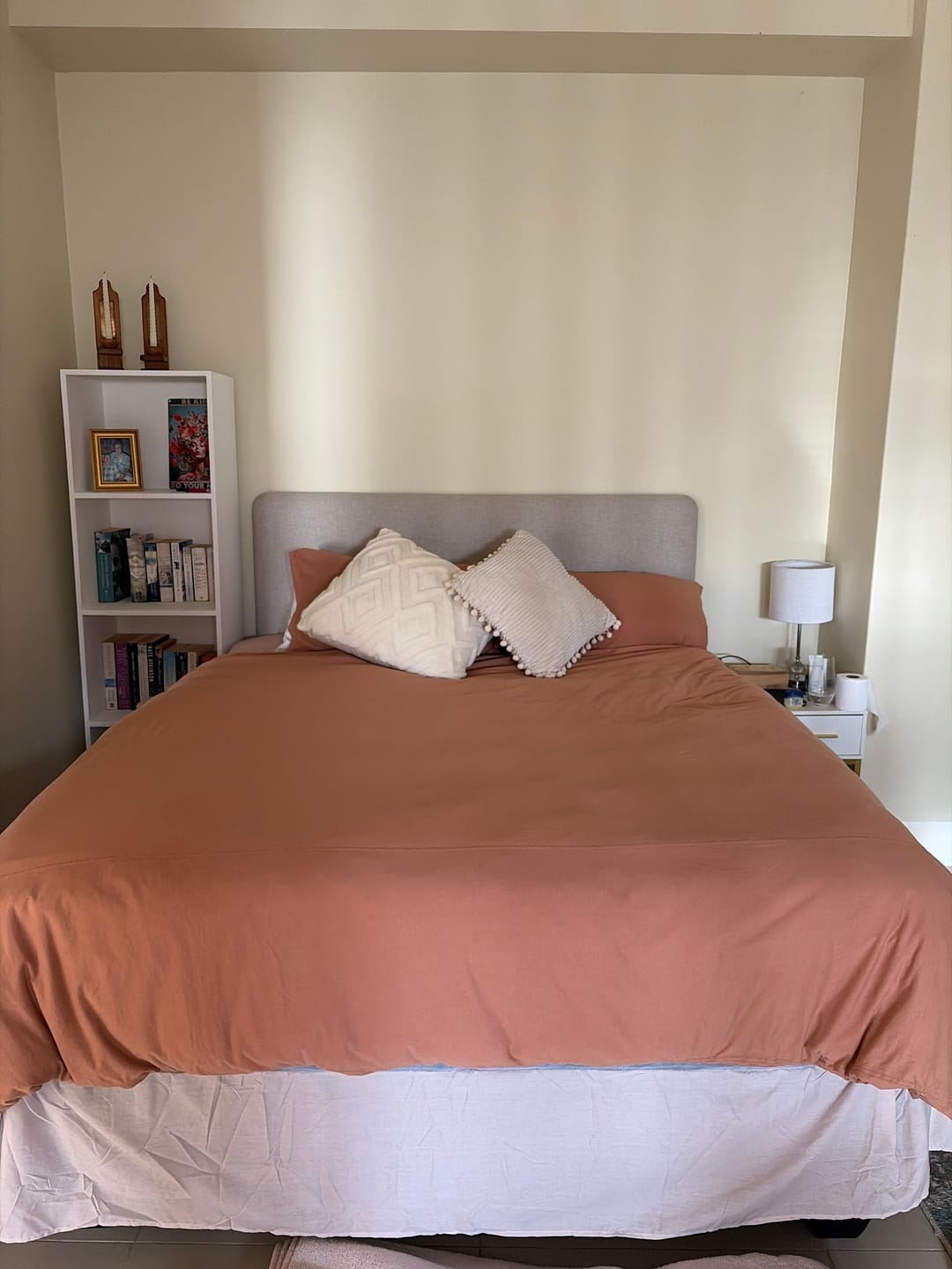 Customer photo review of Duvet Cover Set - Terracotta