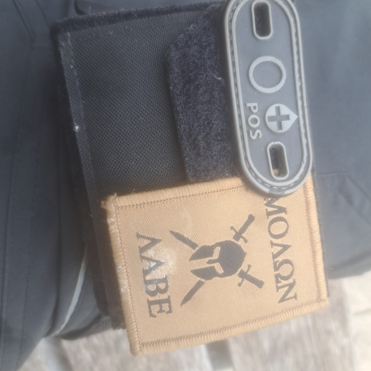 Customer photo review of Tactical Wallet Münzfach - Schwarz