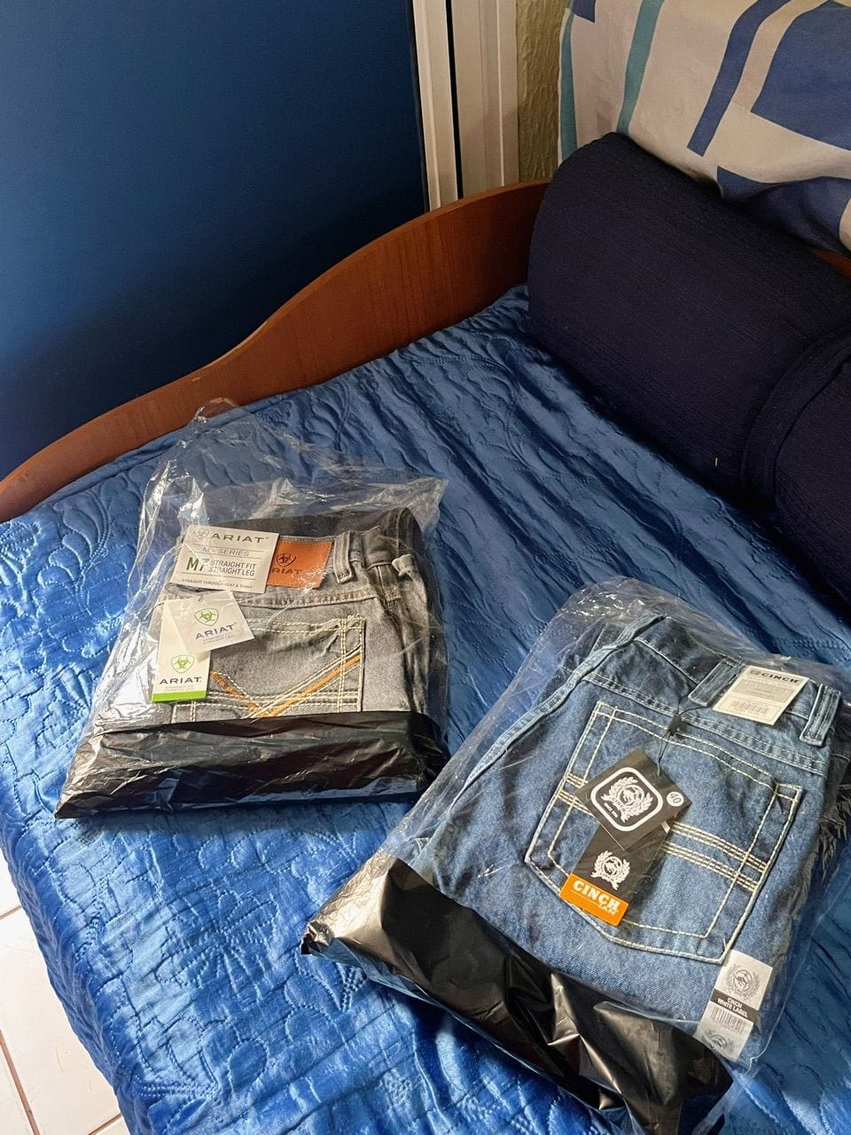 Customer photo review of Calça Country Masculina Ariat M5