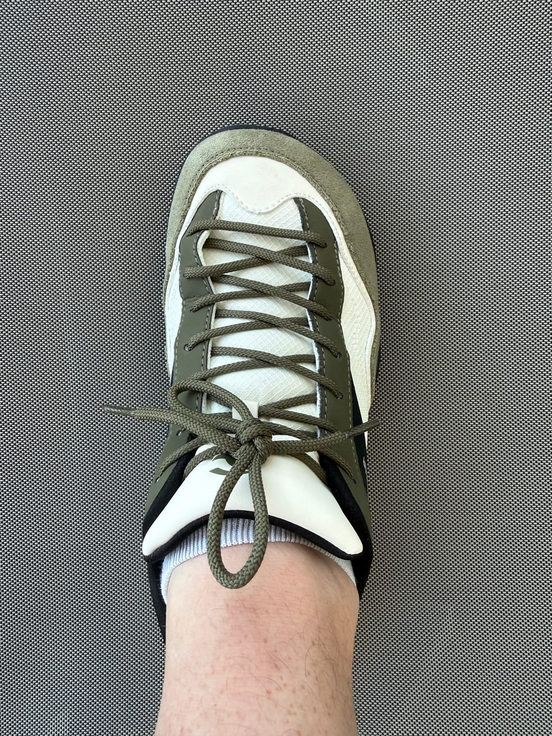 Customer photo review of Hollow -  Wide Toe Sneakers
