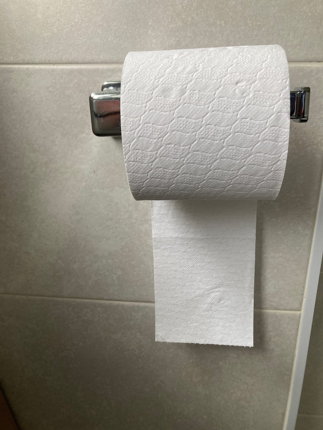Customer photo review of 100% Recycled Toilet Paper