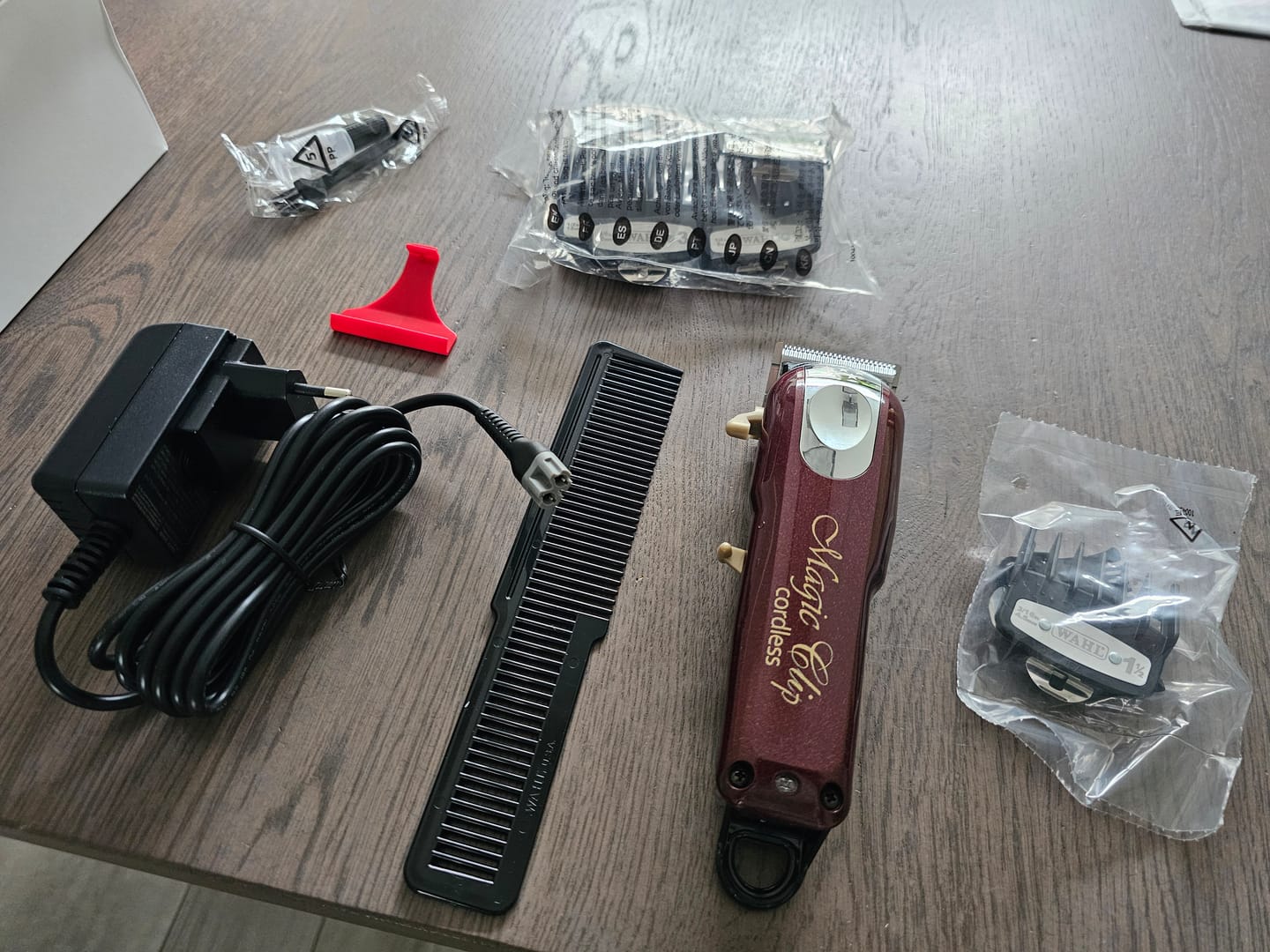 Customer photo review of WAHL Magic Clip Cordless Tondeuse