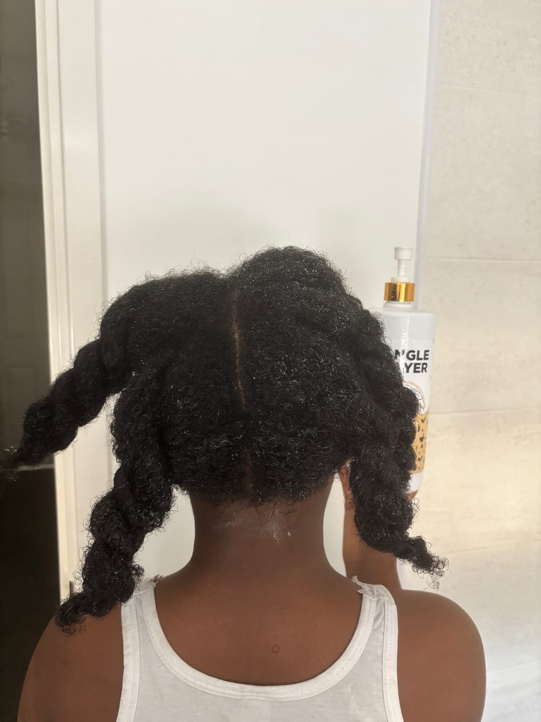 Customer photo review of Tangle Slayer - Extreme Slip Detangling Conditioner