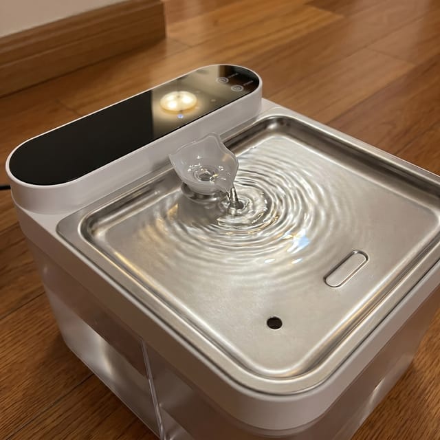 Customer photo review of Purestream AquaOne - Automatic Cat Fountain