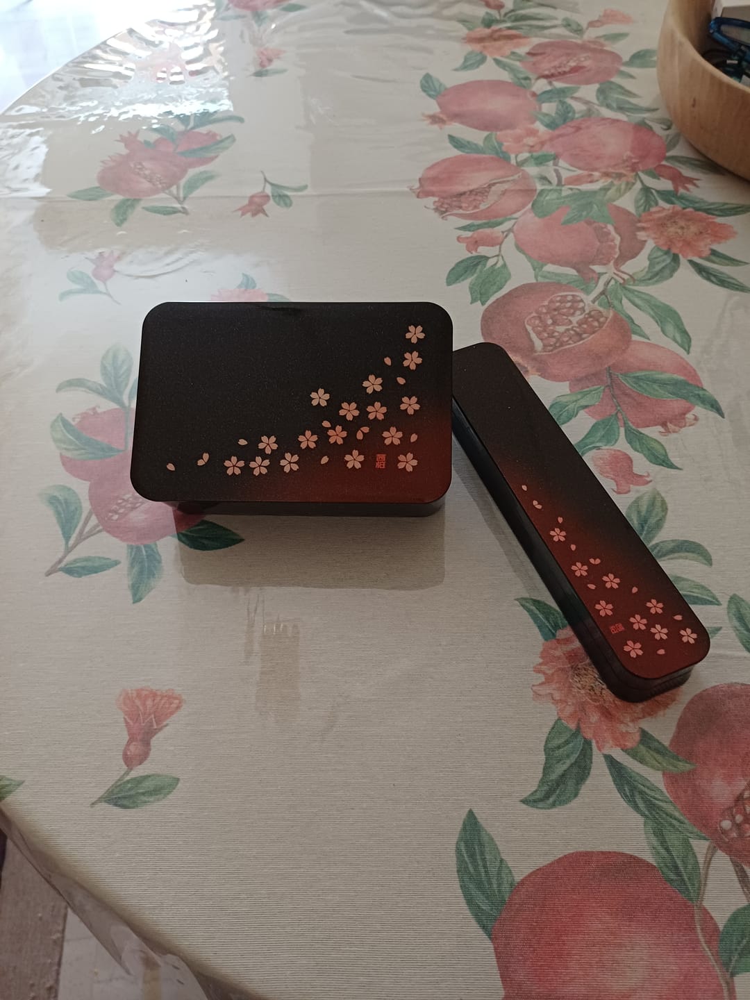 Customer photo review of Sakura Petals Bento Box