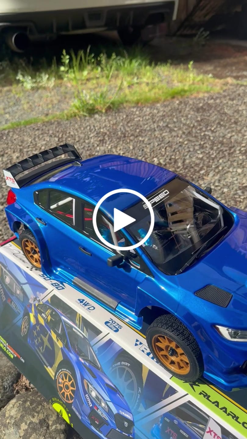 Customer video review of Rlaarlo 1/10 Carbon Fiber RC Rally Car XTS-S10 Roller(Without Electric Parts)