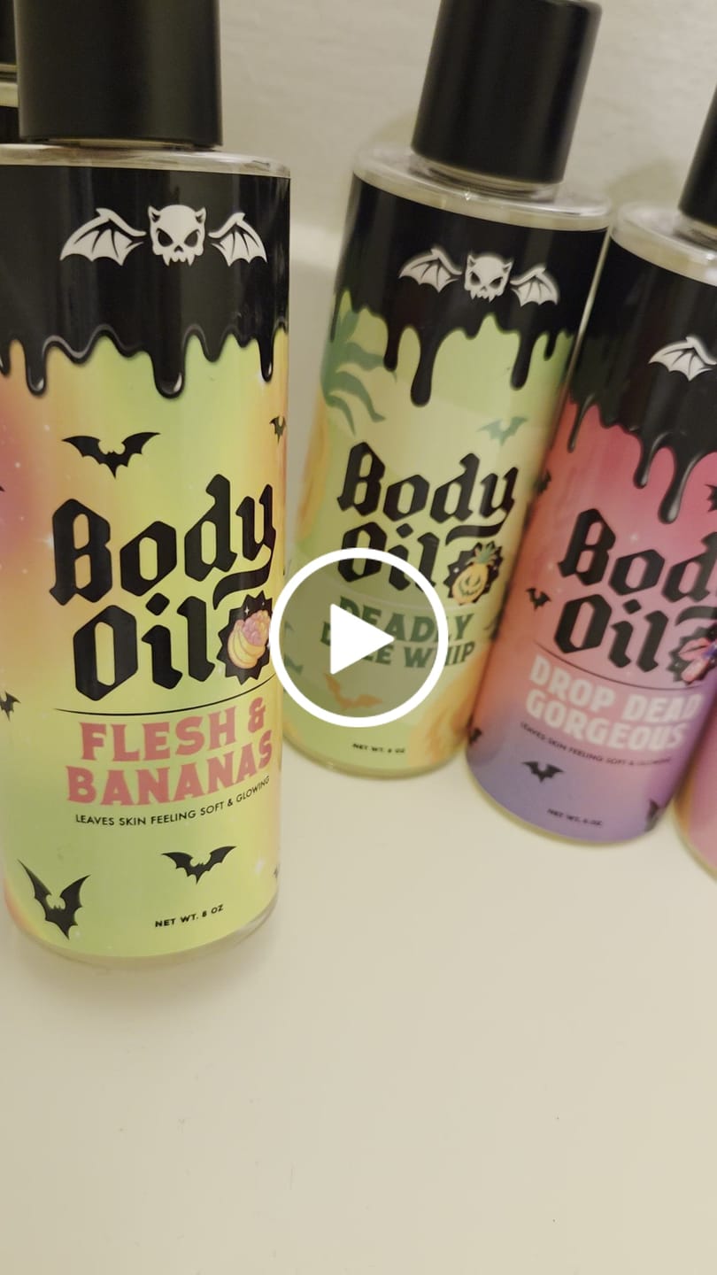 Customer video review of Flesh & Bananas Body Oil