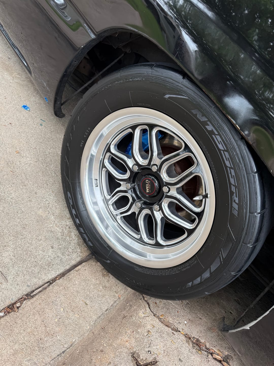 Customer photo review of Decked Out Tire Dressing - Gallon