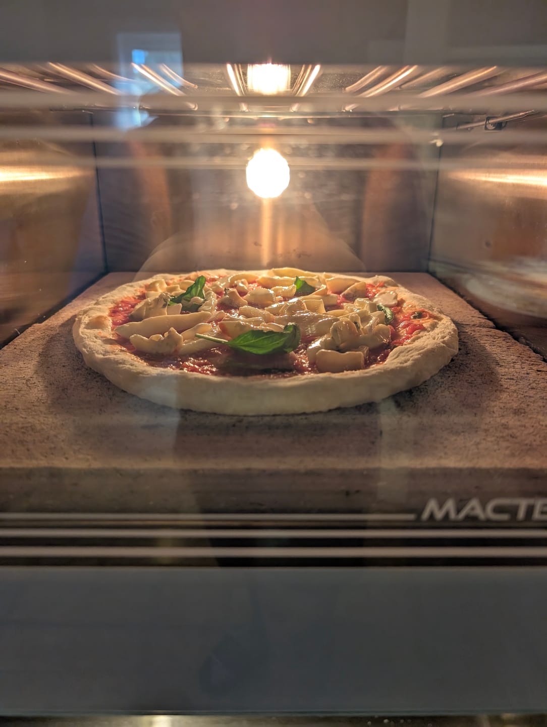 Customer photo review of Macte Ovens Nettuno | Forno elettrico per pizza e pane