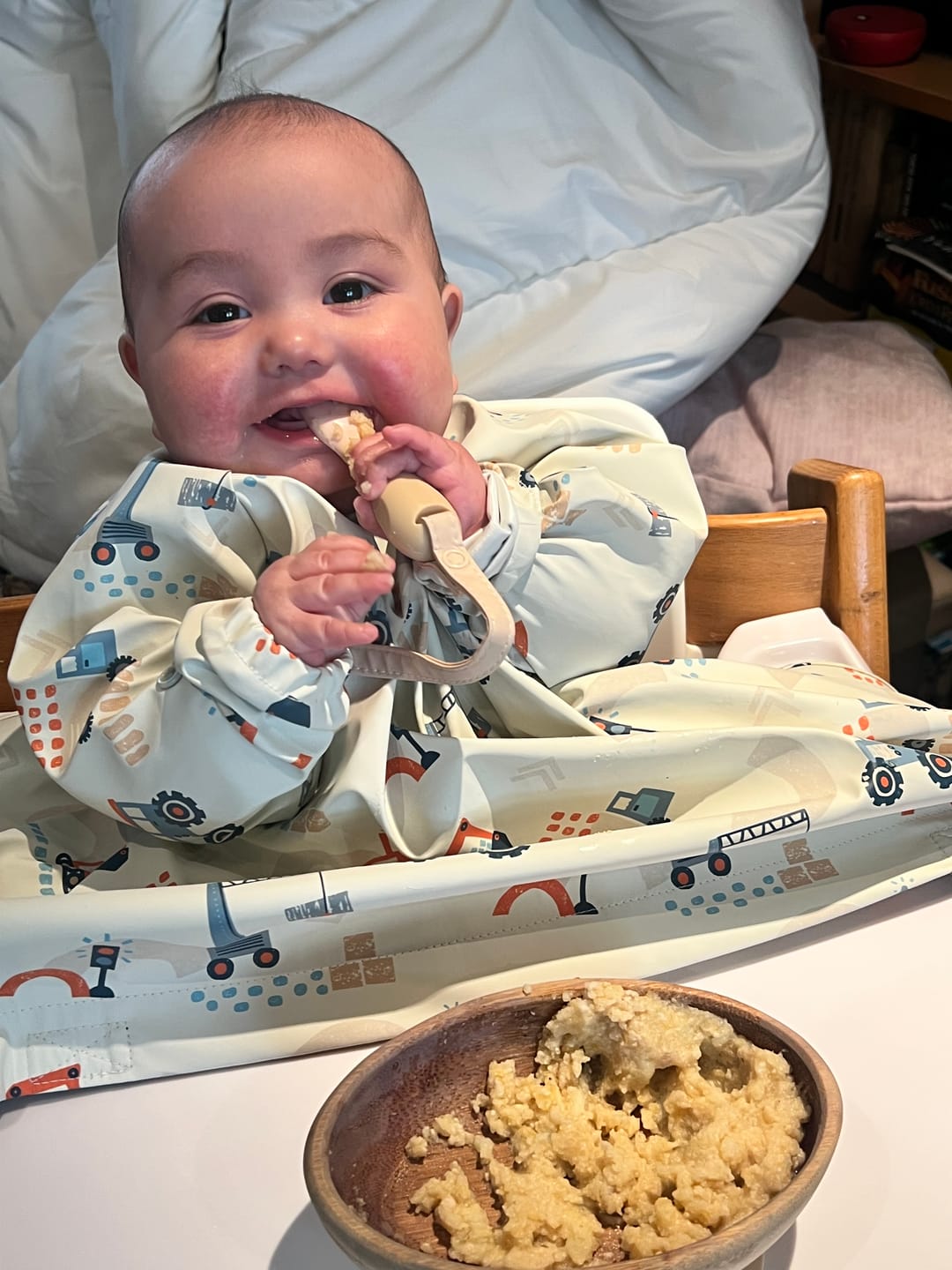 Customer photo review of NEW Attachable Weaning Cutlery
