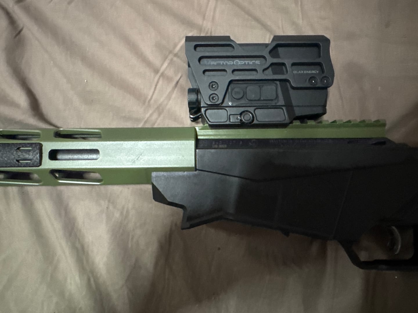 Customer photo review of Vector Optics SCRD-S67 Frenzy Plus 1x31x26 Solar