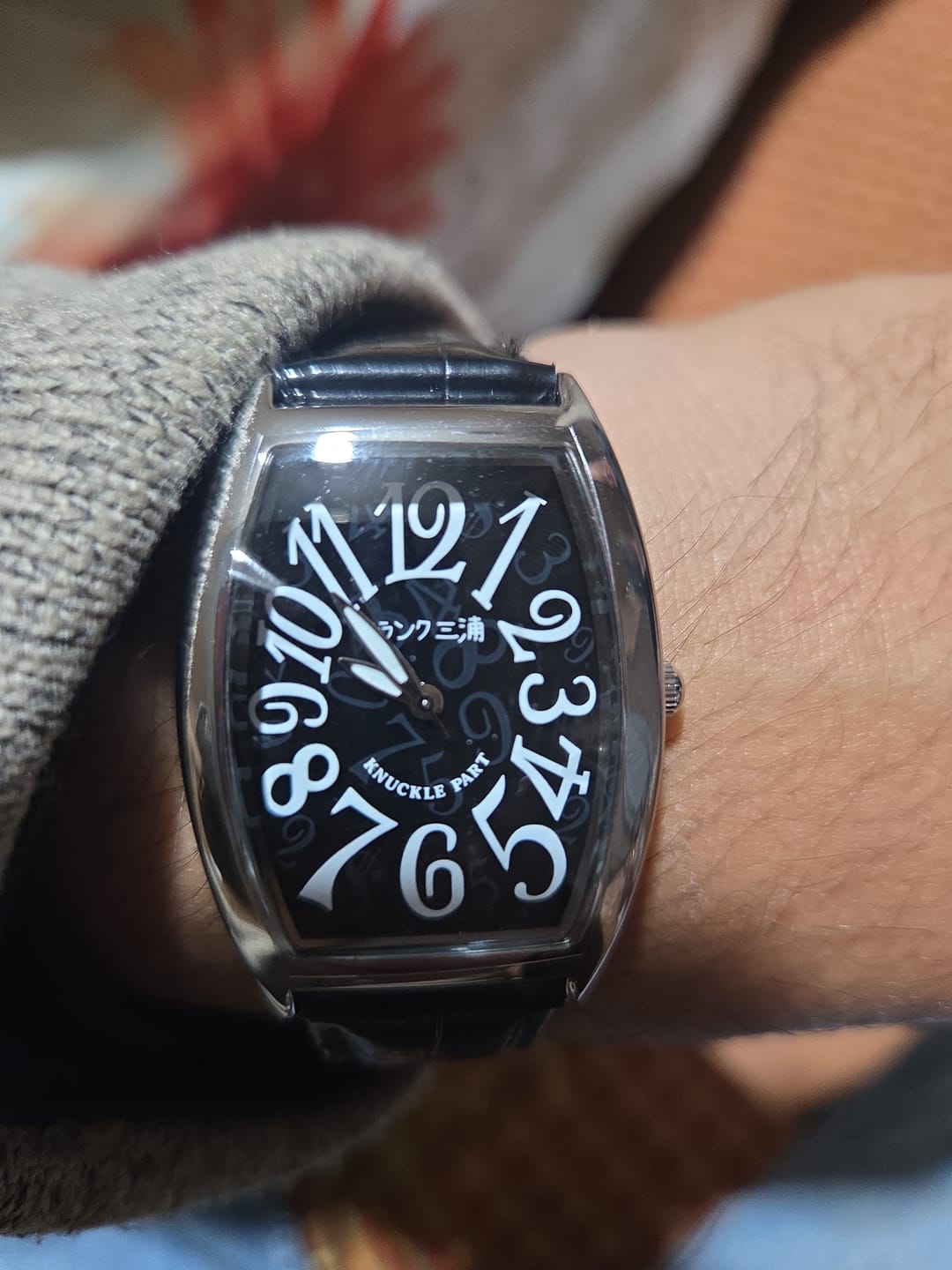 Customer photo review of Reloj Análogo Frank Miura FM00DC-BK Knuckle Part JDM
