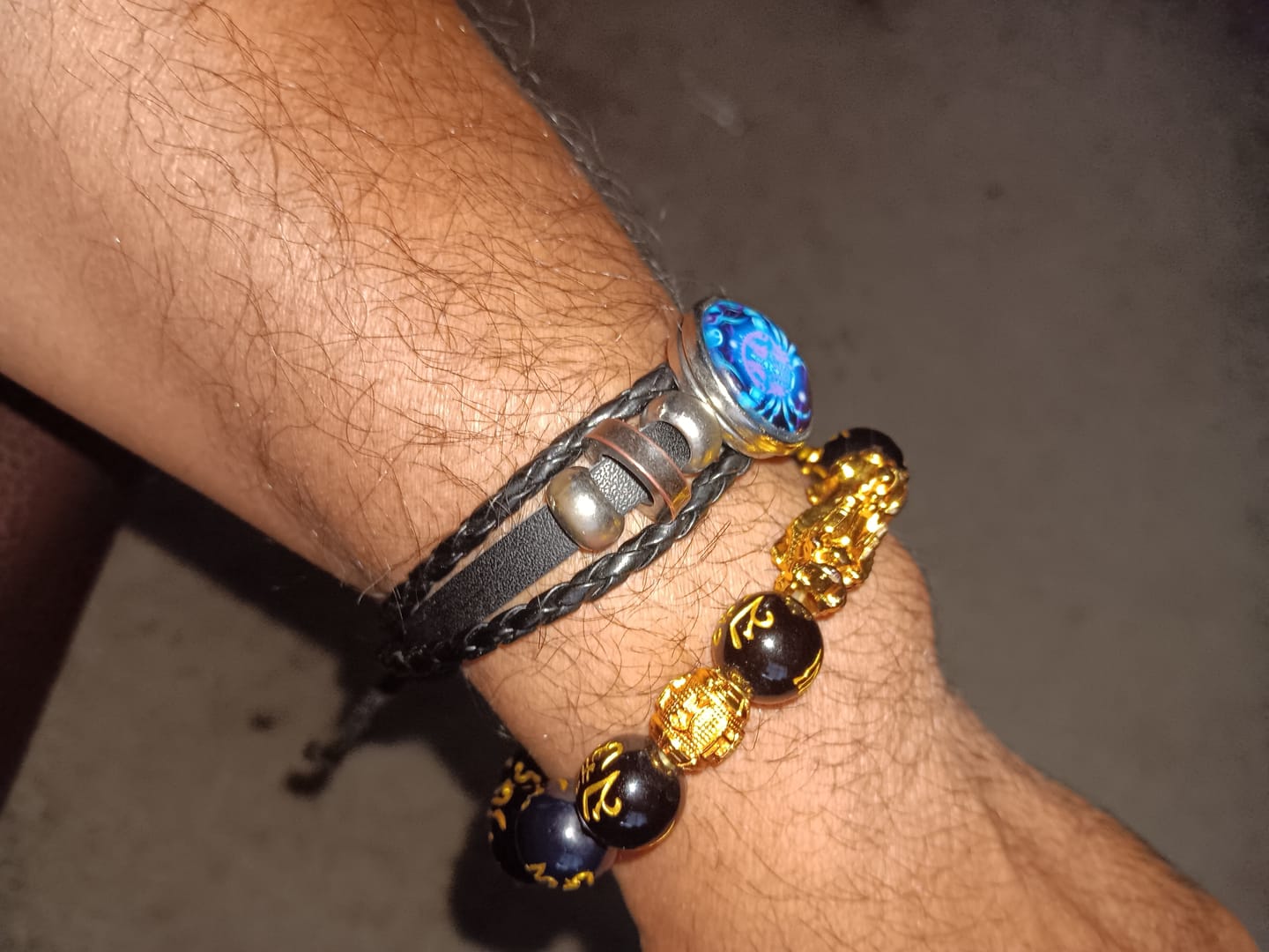Customer photo review of FuAttract FengShui Pixiu Mantra Ring for Wealth Success & Protection
