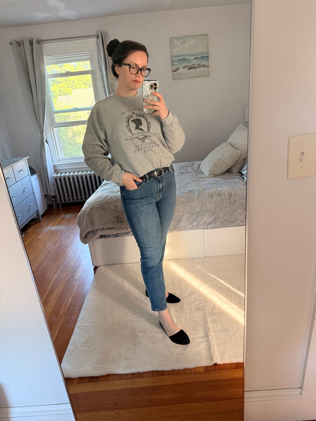 Customer photo review of Obstinate Headstrong Girl Sweatshirt