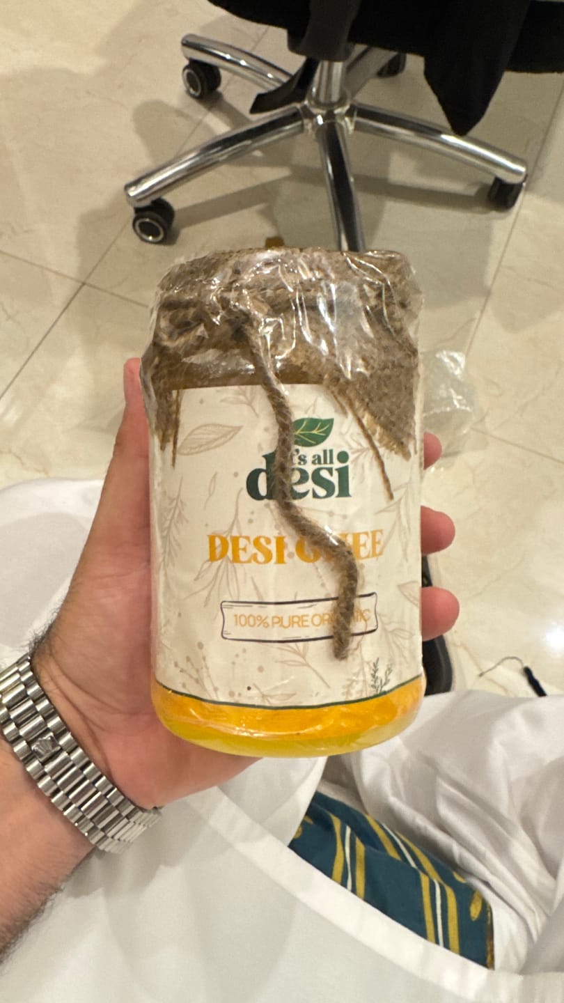 Customer photo review of Desi Ghee (دیسی گھی)