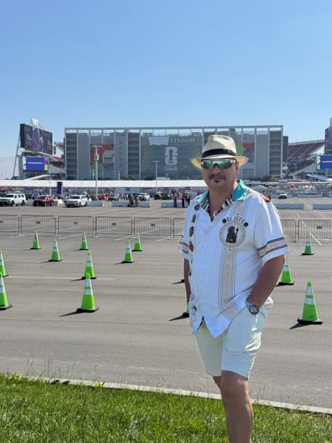 Customer photo review of El Jefe Azteca Hueso Guayabera