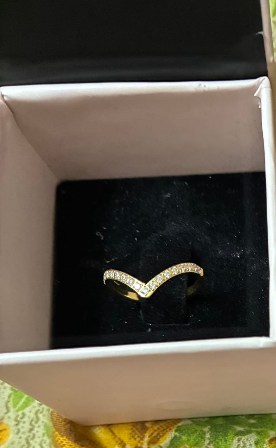Customer photo review of Chevron Ring