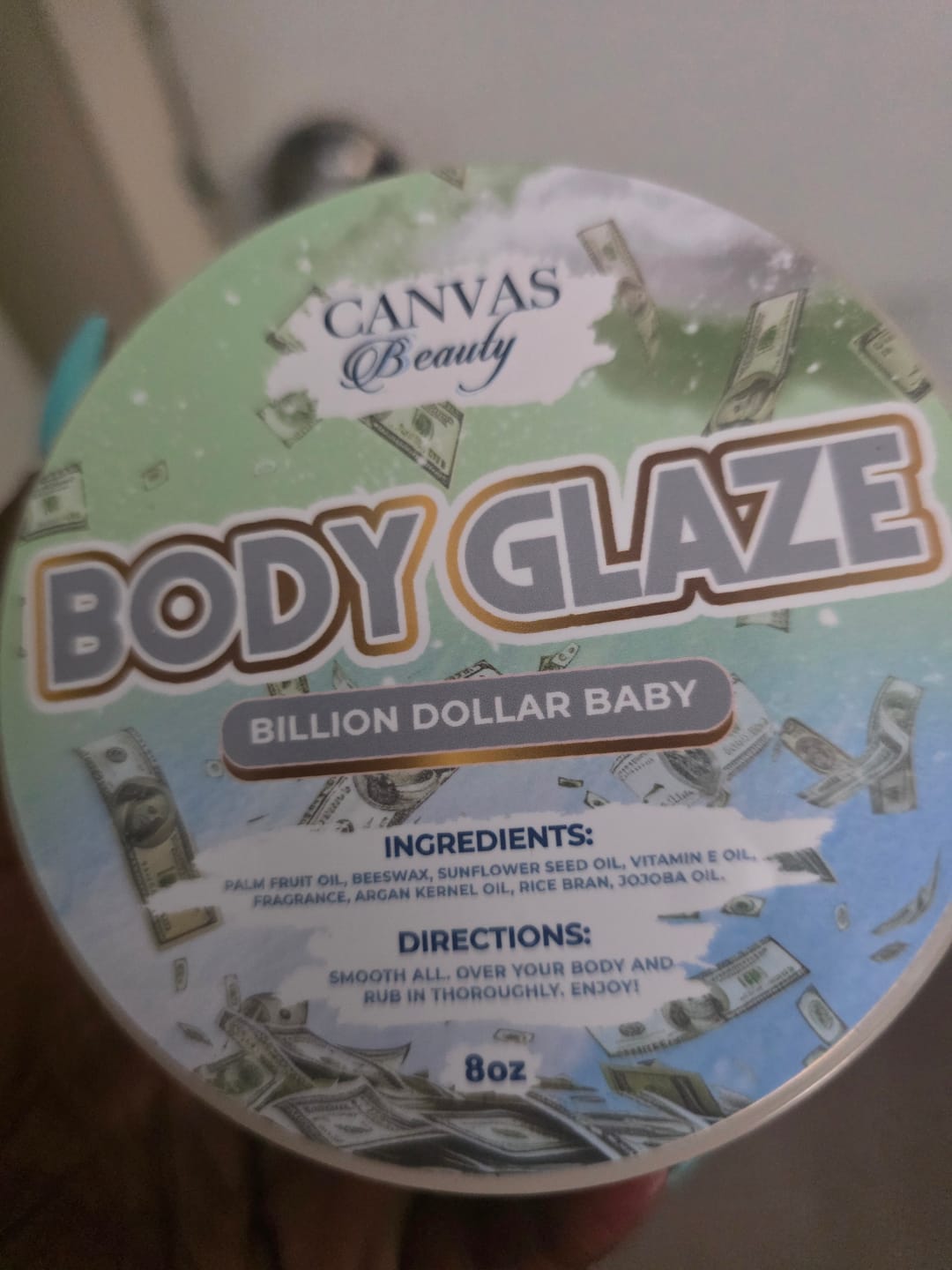 Customer photo review of BODY GLAZE: BILLION DOLLAR BABY
